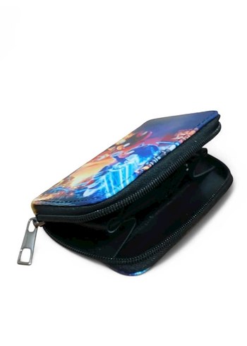 SonicShadow Baskılı Fermuarlı Çocuk Cüzdanı - Görsel 3