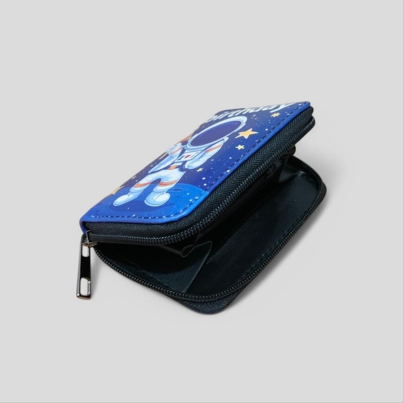 Astronot Baskılı Çocuk Cüzdan - Görsel 2
