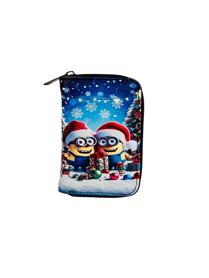 Yılbaşı temalı baskılı çocuk cüzdan - Görsel 3