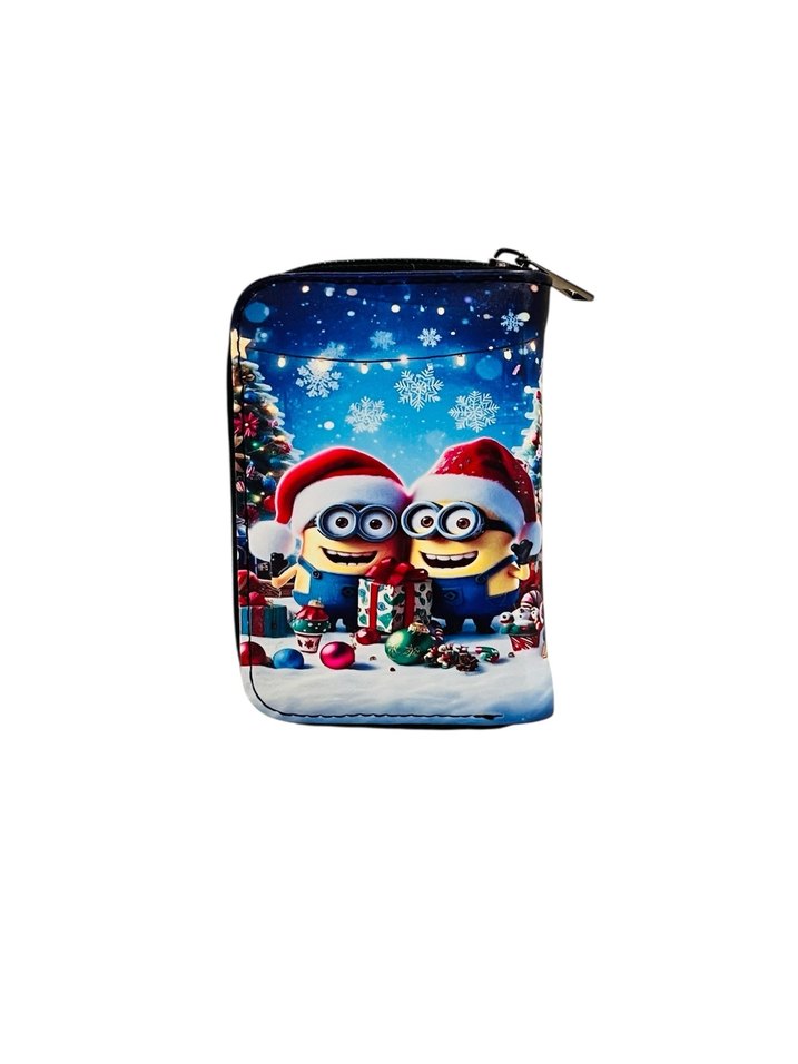Yılbaşı temalı baskılı çocuk cüzdan - Görsel 4