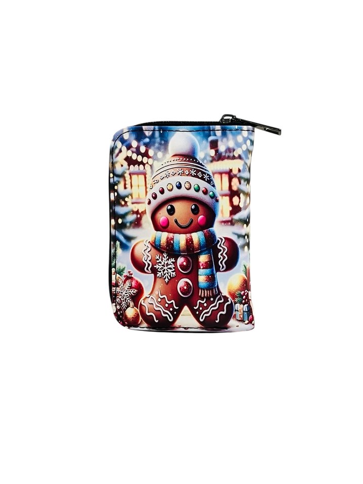 Yılbaşı temalı kurabiye adam baskılı cüzdan - Görsel 4