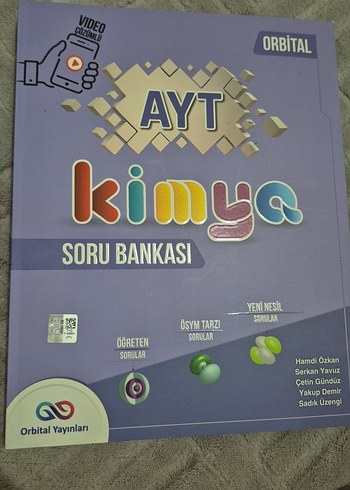 AYT Kimya Soru Bankası - Orbital Yayınları