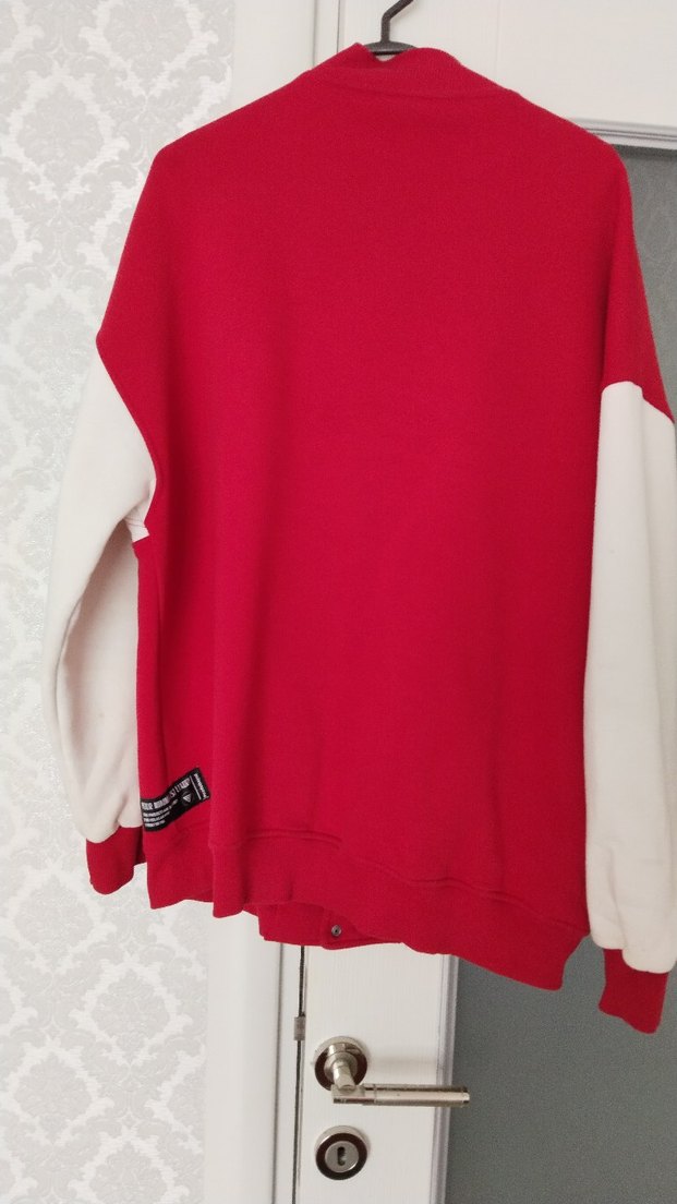 Renkli Baskılı Düğmeli Ceket - Görsel 4