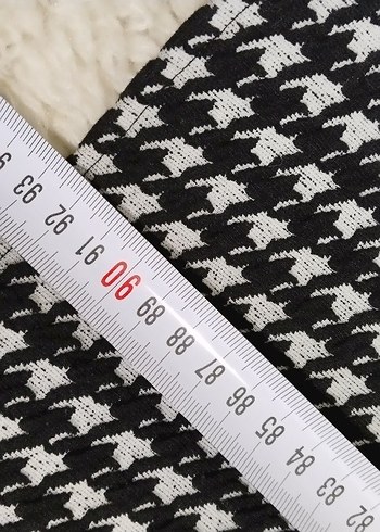 Uzun Kollu Siyah Gri Midi Elbise - Görsel 7