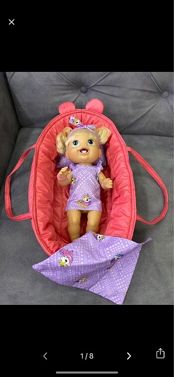 Babyalive ve 40 cm puseti