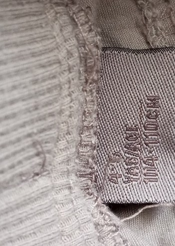 Gri Keten Salaş Çocuk Pantolon - Görsel 4