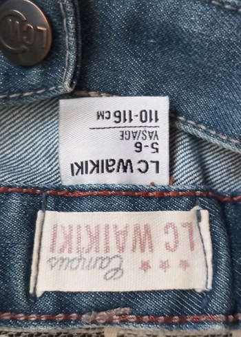 Erkek Çocuk  Mavi Denim Pantolon - Görsel 3
