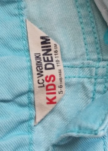 Erkek Çocuk Mavi Pastel Denim Pantolon - Görsel 3