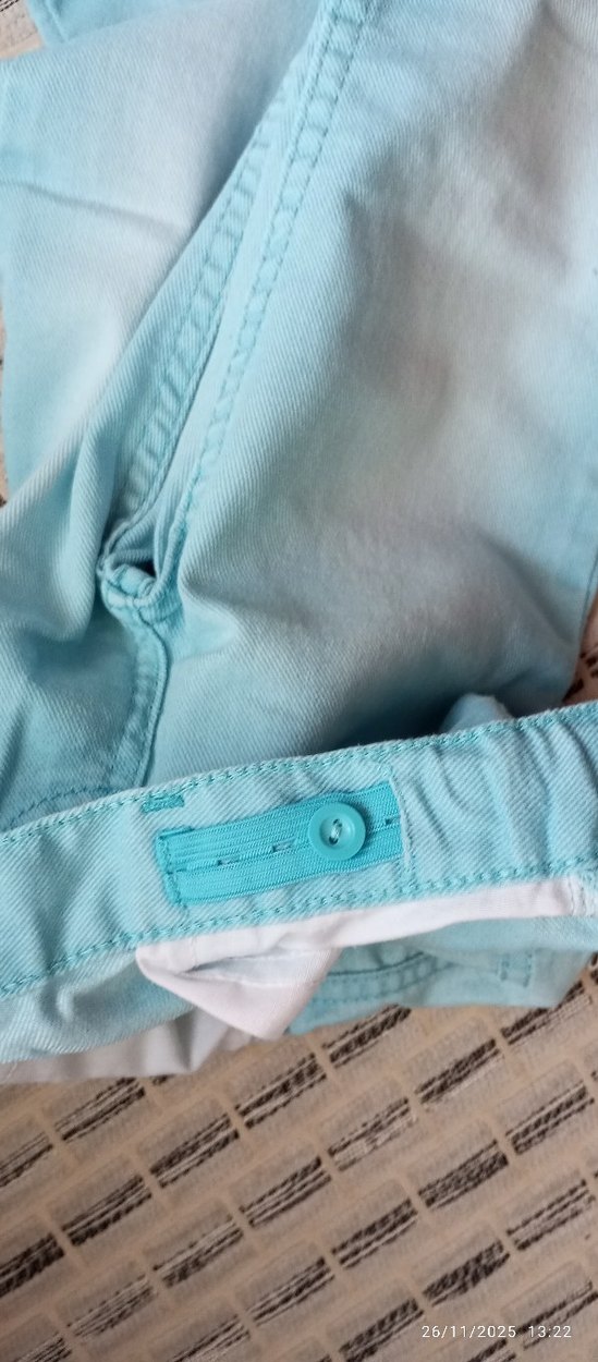 Erkek Çocuk Mavi Pastel Denim Pantolon - Görsel 4