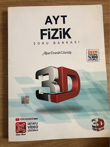3D ayt fizik soru bankası
