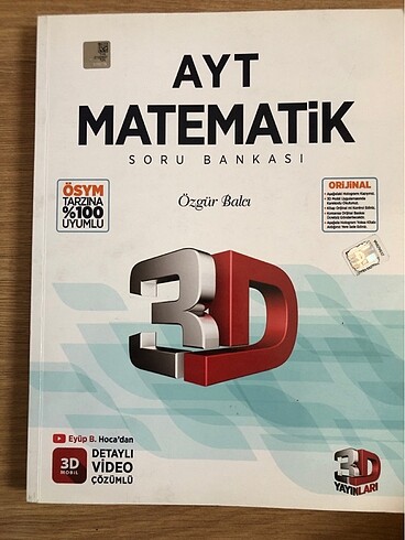 3D ayt matematik soru bankası