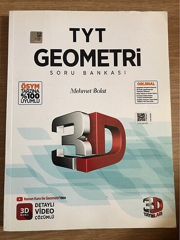 3D tyt geometri soru bankası