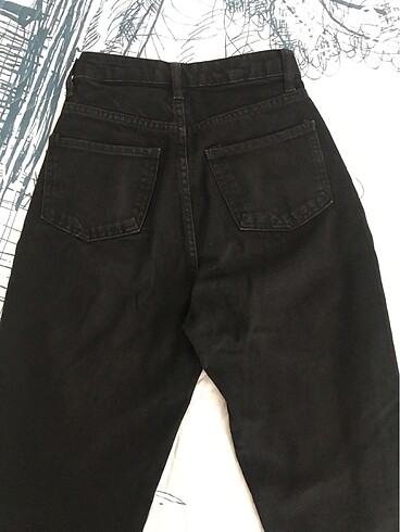 32 Beden Siyah kot slim fit