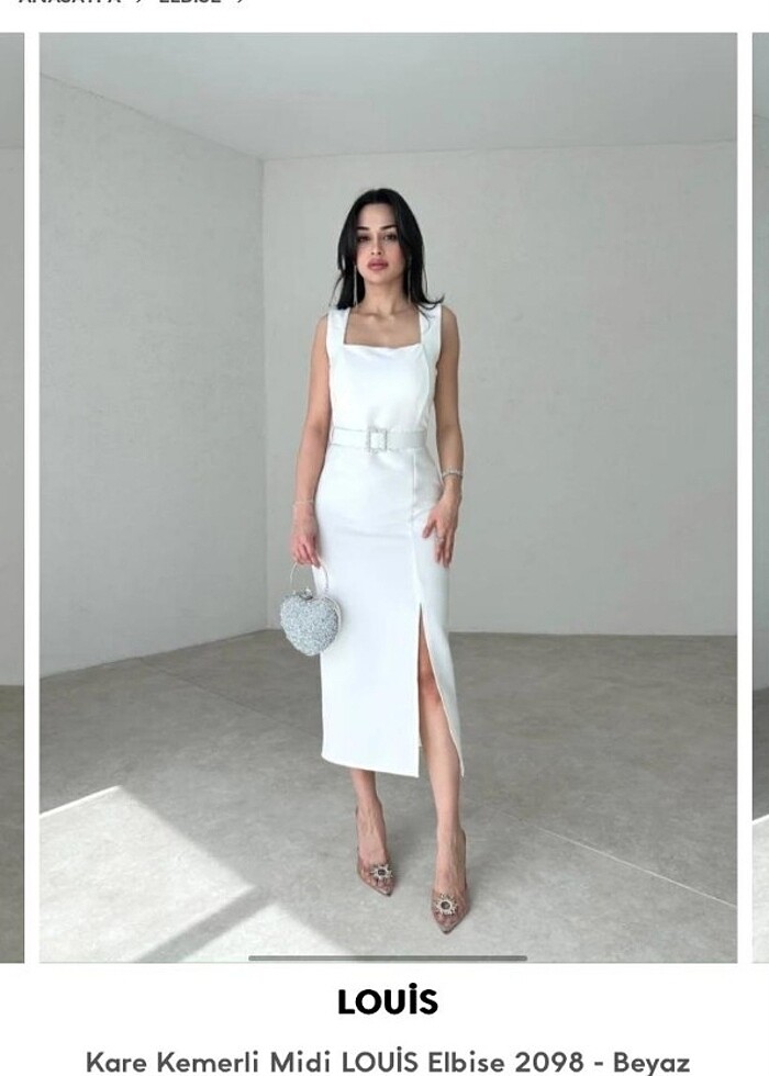 Beyaz elbise - Görsel 2