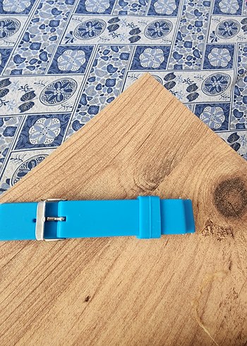 Mavi Minimalist Erkek Saat Kayışı