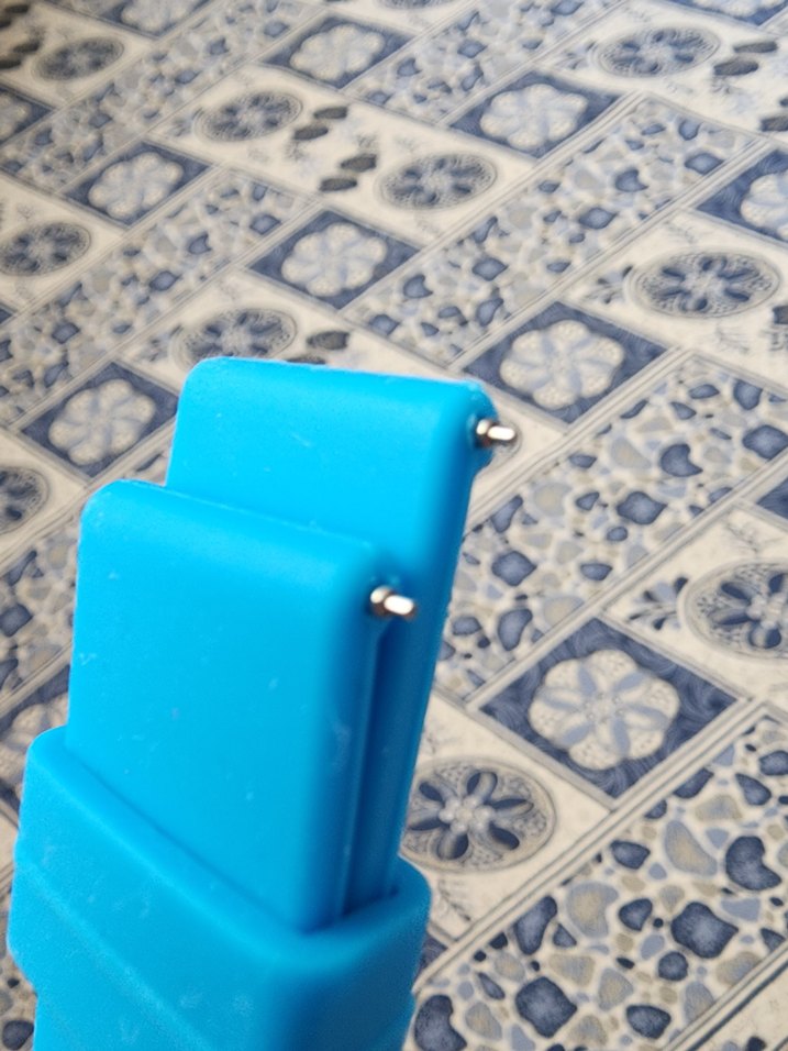 Mavi Minimalist Erkek Saat Kayışı - Görsel 4