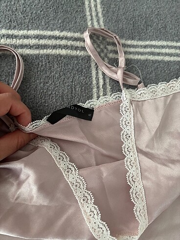 xl Beden ten rengi Renk Pijama takımı saten