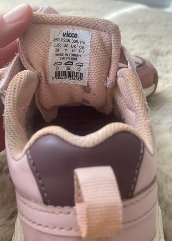 Vicco Kız Çocuk Pembe Spor Ayakkabı