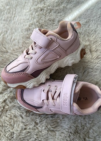 28 Beden Kız Çocuk Pembe Spor Ayakkabı