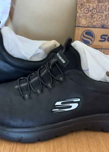 40 Beden siyah Renk Skechers Air - Cooled Memory Foam Summits