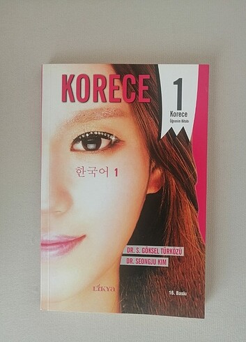 Korece 1 öğrenim kitabı likya yayınları 