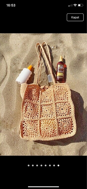 Plaj çantası