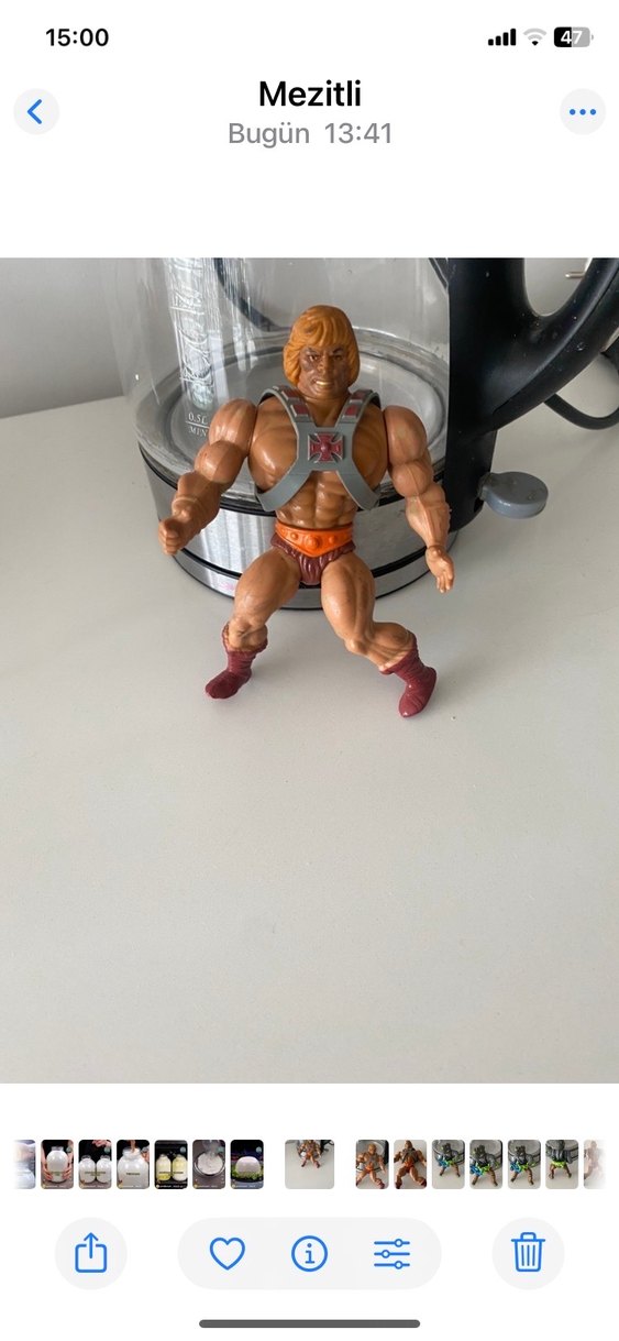 Kaslı Aksiyon Figürü, Camel Renkli - Görsel 3