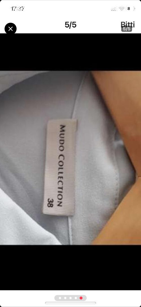 Düğmeli, Uzun Kollu Kadın Gömlek - Görsel 2