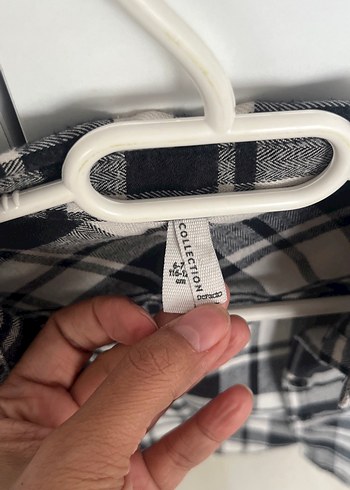 Düğmeli GriGömlek - Görsel 3