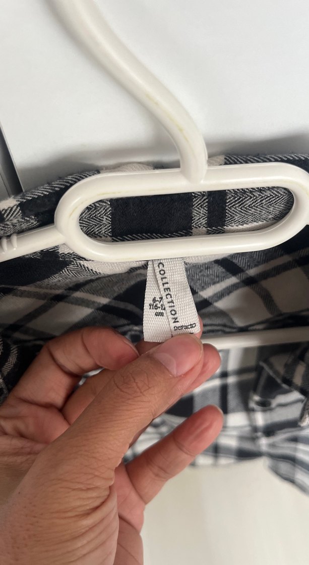 Düğmeli GriGömlek - Görsel 3