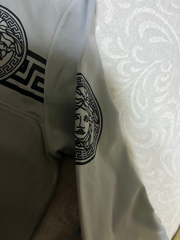 Gri Erkek Uzun Kollu Spor Sweatshirt - Görsel 2