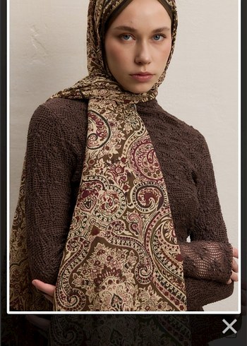  Beden Emerald Desenli Bohem Şal - Fresh Scarf