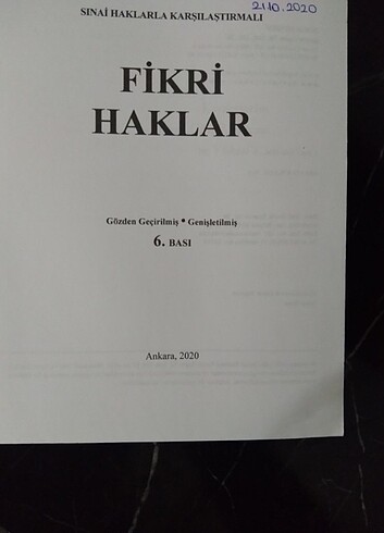  Fikri ve Sinai haklar kitabı