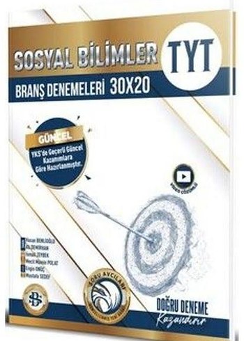 Beden Sıfır Bilgi Sarmal TYT Sosyal Bilimler Branş Denemeleri yks