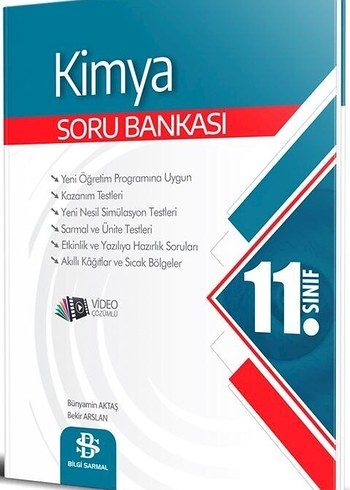 11. Sınıf Kimya Soru Bankası - Bilgi Sarmal yks