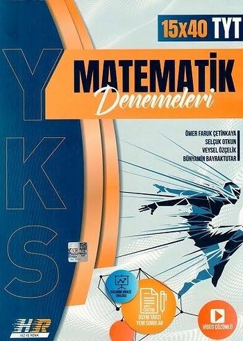Hız ve renk yayınları Tyt Matematik denemesi (12×40) yks