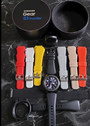 Samsung Gear S3 Frontier Akıllı Saat Siyah
