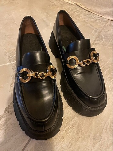 Zara Zara 39 numara loafer