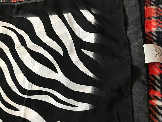 Şal zebra desen