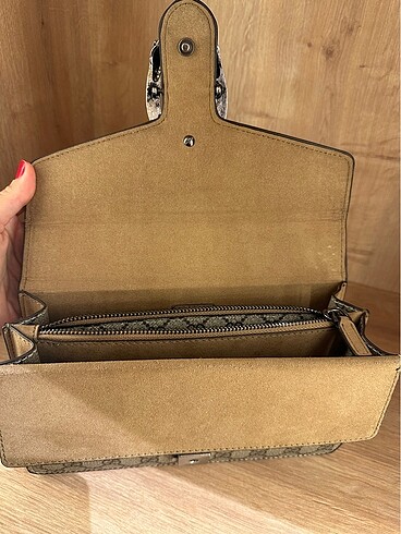  Beden kahverengi Renk Gucci klasik model çanta