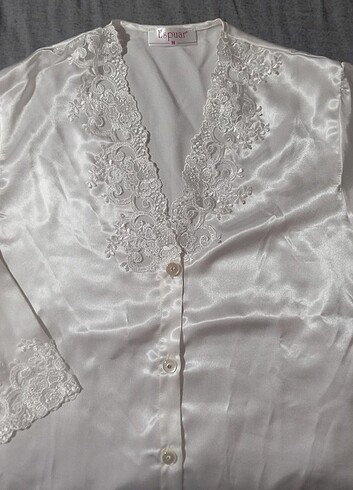m Beden Saten pijama takımı