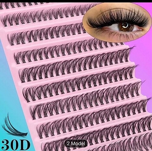 30D KYLİE MODEL 200LÜ KİRPİK