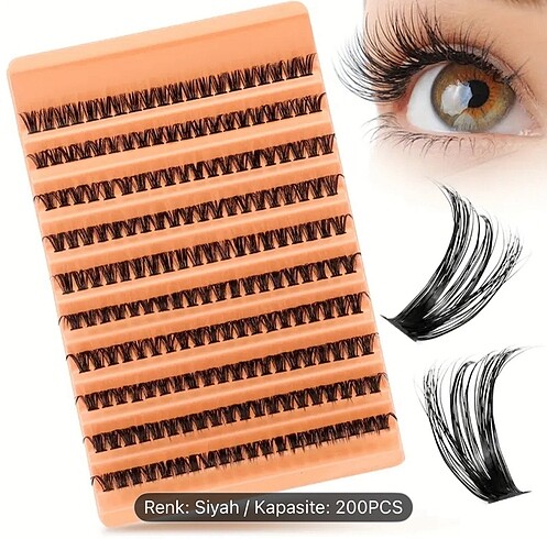 Diğer PREMİUM MODEL 200 LÜ DEMET KİRPİK