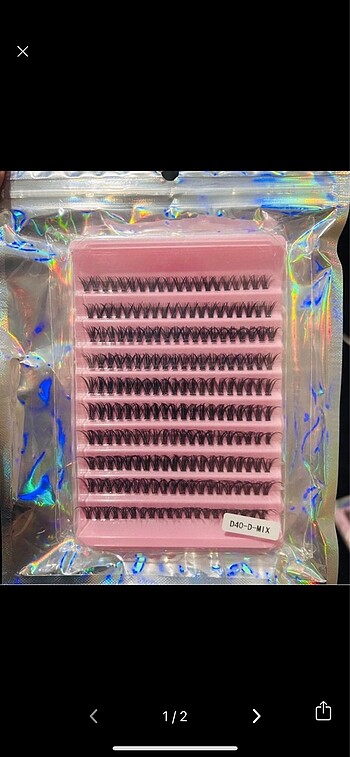 Beden Renk 40D NATURAL DEMET KİRPİK SET