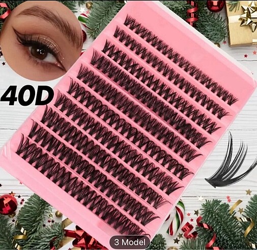 Diğer 40D NATURAL DEMET KİRPİK SET