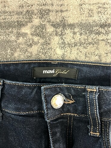 38 Beden lacivert Renk mavi jeans ispanyol paça pantolon