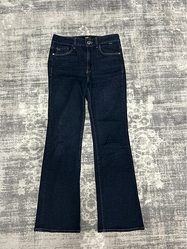 mavi jeans ispanyol paça pantolon