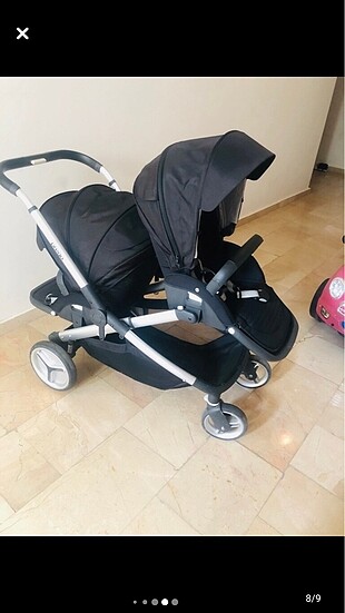 Diğer Beden Prego ikiz bebek arabasi