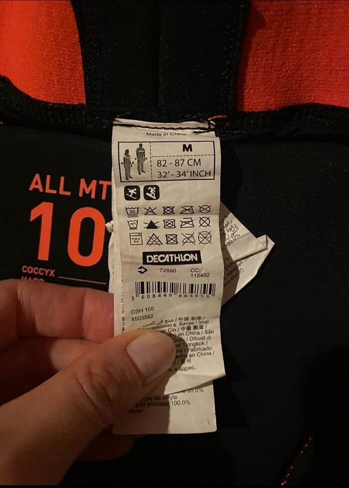 Snowboard Kalça koruma destek şortu - Görsel 4