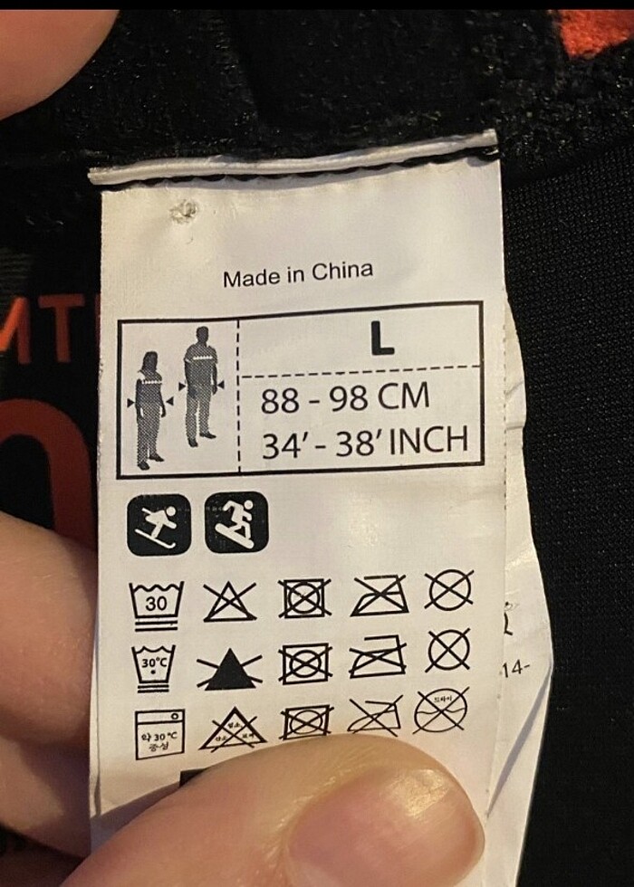 Snowboard Kalça koruma destek şortu - Görsel 5